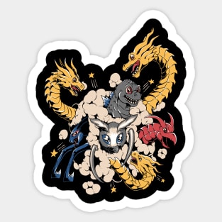 Kaijuu rumble Sticker